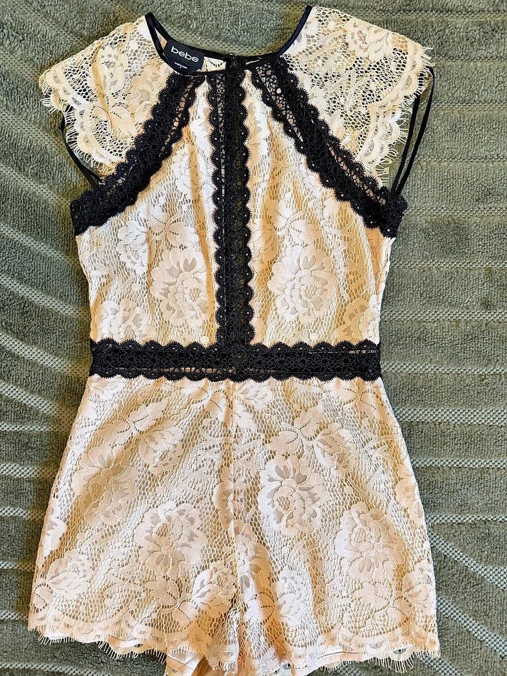 bebe Lace Romper